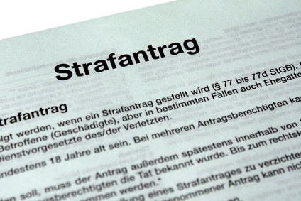 Strafantrag