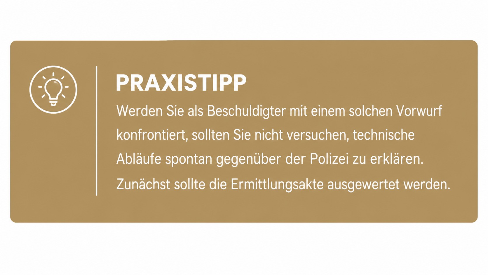 Praxistipp